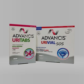 Advancis uritabs e Advancis Urivial SOS