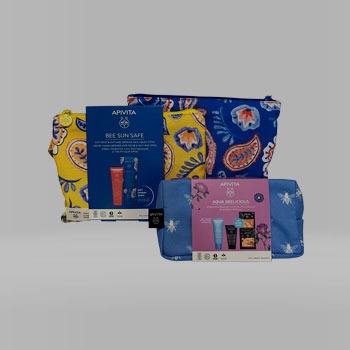 Kits de solares com oferta de bolsa Apivita